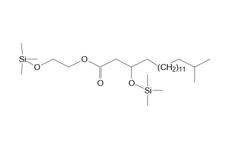 1-(3-TRIMETHYLSILYLOXY-17-METHYLOCTADECANOYL)GLYCOL (TMS ETHER)
