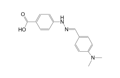 4-{(2E)-2-[4-(dimethylamino)benzylidene]hydrazino}benzoic acid