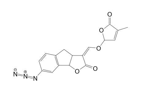 7-Azido-3-(4-methyl-5-oxo-2,5-dihydrofuran-2-yloxymethylene)-3,3a,4,8b-tetrahydroindeno[1,2-b]furan-2-one