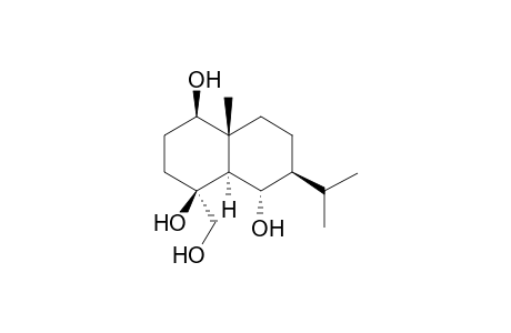 Flammein-A [1.beta.,4.beta.,6.alpha.,15-Tetrahydroxyeudesmane]