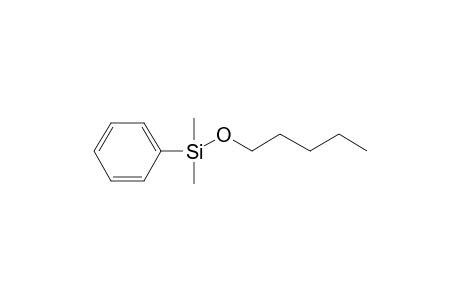 1-Dimethyl(phenyl)silyloxypentane