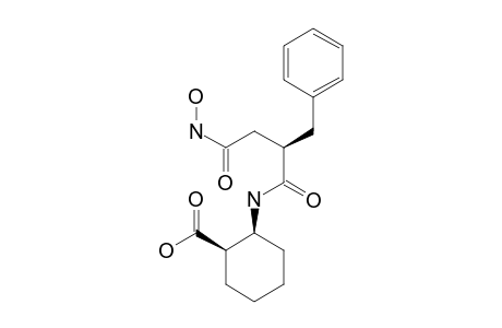 (1S,2R,2ïS)-2-[2ï-(N-HYDROXYCARBAMOYLMETHYLENE)-3ï-PHENYLPROPIONYLAMINO]-CYCLOHEXANE-1-CARBOXYLATE_ACID