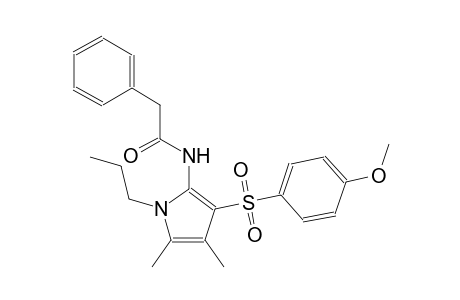 benzeneacetamide, N-[3-[(4-methoxyphenyl)sulfonyl]-4,5-dimethyl-1-propyl-1H-pyrrol-2-yl]-