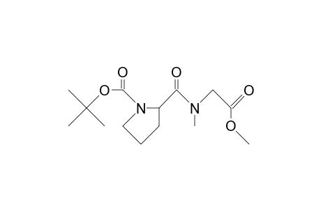 T-Butoxycarbonyl-L-prolyl-sarcosine methyl ester, isomer 1