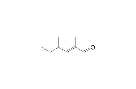 (E)-2,4-Dimethyl-2-hexenal