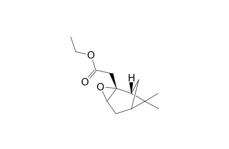 (-)-(1R,2R)-2,3-epoxy-6,6-dimethylbicyclo[3.1.1]heptane-2-ethyl acetate