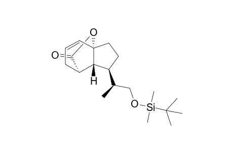 rel-(1R,3aS,7R,7aS)-1-[2-[[(1,1-dimethylethyl)dimethylsilyl]oxy]-1-(S)-methylethyl]-1,2,3,6,7,7a-hexahydro-7-3a-(epoxymethano)3aH-inden-9-one