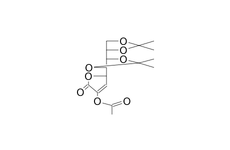 2-ACETOXY-3-DEOXY-5,6:7,8-DI-O-ISOPROPYLIDENE-D-MANNO-2-OCTENOIC ACID,GAMMA-LACTONE