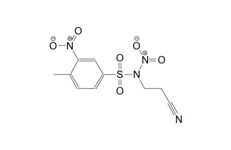 propanenitrile, 3-[1-[(4-methyl-3-nitrophenyl)sulfonyl]-2,2-dioxido-2lambda~1~-diazanyl]-