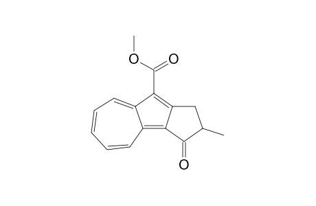 Methyl 2-methyl-3H-1,2-dihydrocyclopent[a]azulen-3-one-9-carboxylate