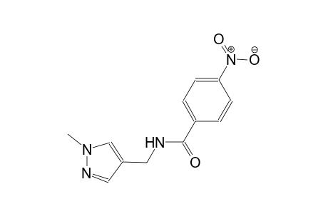 N-[(1-methyl-1H-pyrazol-4-yl)methyl]-4-nitrobenzamide