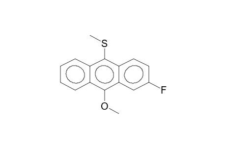 2-FLUORO-9-METHOXY-10-METHYLTHIOANTHRACENE