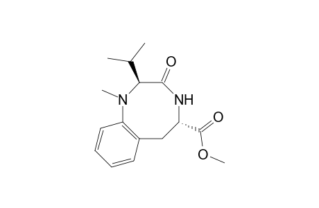 (8S / 8R)-2-Oxo-3-isopropyl-4-methyl-5,6-benzo-8-(methoxycarbonyl)-1,4-idazacyclooctane