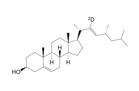 26,27-Dinorcholesta-5,22-dien-22-d-3-ol, 24-(2-methylpropyl)-, (3.beta.,22E,24R)-