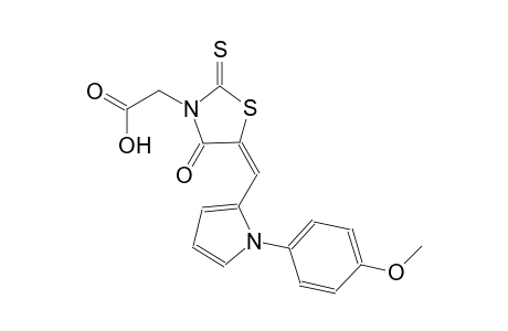 ((5E)-5-{[1-(4-methoxyphenyl)-1H-pyrrol-2-yl]methylene}-4-oxo-2-thioxo-1,3-thiazolidin-3-yl)acetic acid