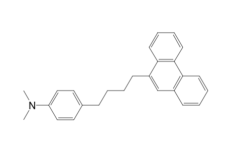 .alpha.-(4-dimethylaminophenyl)-.omega.-(9-phenanthryl)butane