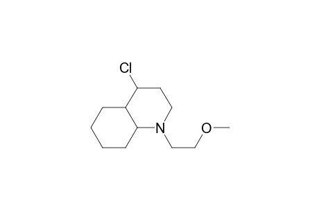 4-Chloranyl-1-(2-methoxyethyl)-3,4,4a,5,6,7,8,8a-octahydro-2H-quinoline