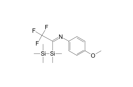 [N-(p-Methoxyphenyl)(trifluoroacetimidoyl)](trimethylsilyl)dimethylsilane