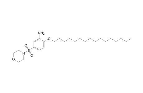 4-{[3-amino-4-(hexadecyloxy)phenyl]sulfonyl}morpholine