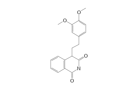 1,3(2H,4H)-Isoquinolinedione, 4-[2-(3,4-dimethoxyphenyl)ethyl]-