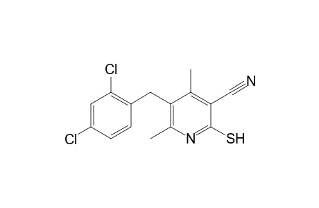 Pyridine-3-carbonitrile, 5-(2,4-dichlorobenzyl)-4,6-dimethyl-2-mercapto-
