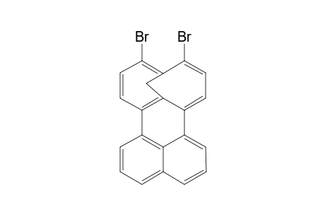 2,10-DIBROMO-5,7-PERI-NAPHTHALENO-1,6-METHANO-[10]-ANNULENE