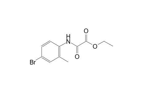 acetic acid, [(4-bromo-2-methylphenyl)amino]oxo-, ethyl ester