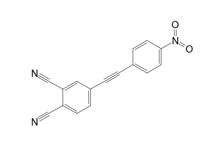 4-[2-(4-Nitrophenyl)ethynyl]phthalonitrile