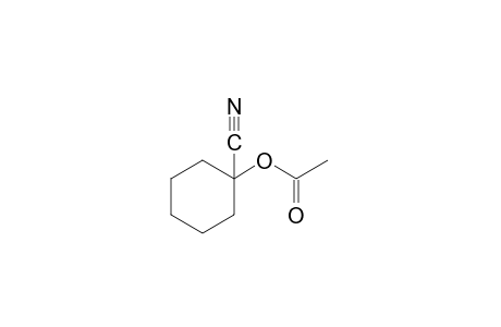 CYCLOHEXANECARBONITRILE, 1-HYDROXY-, ACETATE