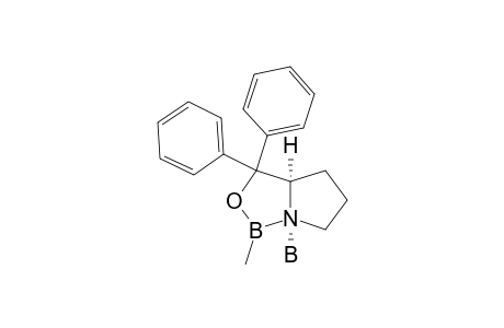 (S)-TETRAHYDRO-1-METHYL-3,3-DIPHENYL-1H,3H-PYRROLO-[1,2-C]-[1,3,2]-OXAZA-BOROLE-BORANE