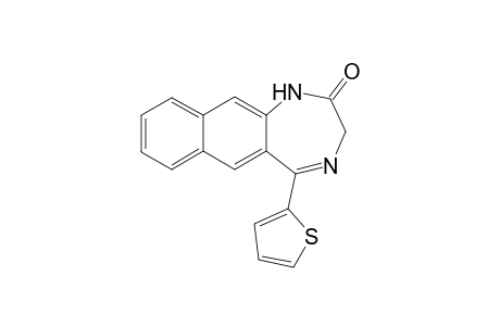 5-(2'-Thienyl)-1,3-dihydronaphtho[e][1,4]diazepin-2-one