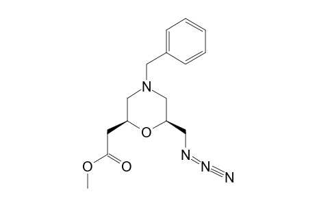 METHYL-3,7-ANHYDRO-5-AZA-8-AZIDO-5-BENZYL-2,4,5,6,8-PENTADEOXY-D-GLYCERO-D-ALLO-OCTONATE