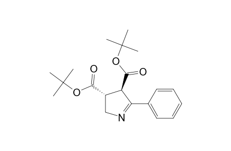 2H-Pyrrole-3,4-dicarboxylic acid, 3,4-dihydro-5-phenyl-, bis(1,1-dimethylethyl) ester, trans-