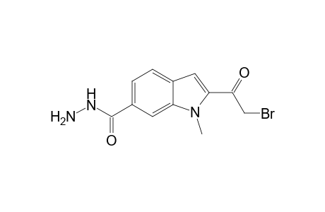 N(2)-[(2'-Bromoacetyl-N-(methyl)indole]-2-carbohydrazide