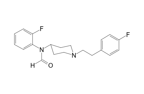 N-(2-Fluorophenyl)-N-(1-[2-(4-fluorophenyl)ethyl]piperidin-4-yl)formamide