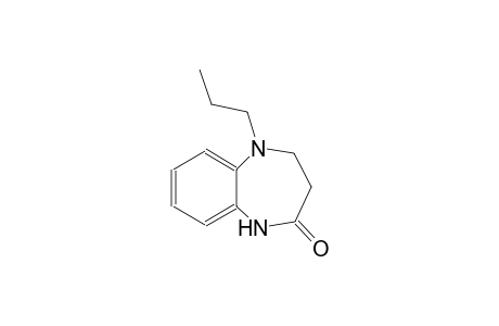 2H-1,5-benzodiazepin-2-one, 1,3,4,5-tetrahydro-5-propyl-