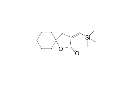 4'-(Trimethylsilylidene)spiro[cyclohexane-1,1'-2'-oxacyclopentan-3'-one]