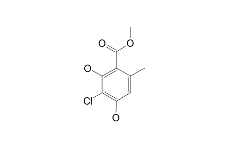 METHYL-3-CHLORO-2,4-DIHYDROXY-6-METHYLBENZOATE