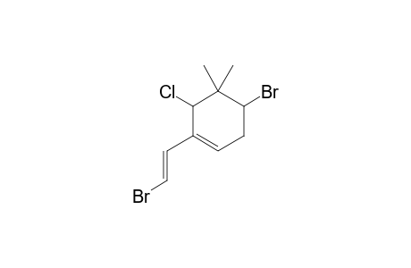 1,6(S*)-Dibromo-8(8*)-chloro-1(E),3(Z)-ochtodiene