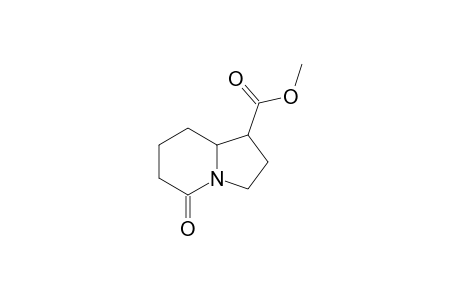 1-(Methoxycarbonyl)-hexahydroindolizin-5-one
