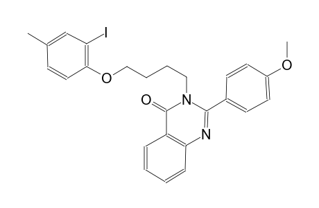 3-[4-(2-iodo-4-methylphenoxy)butyl]-2-(4-methoxyphenyl)-4(3H)-quinazolinone