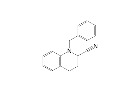 1-(Phenylmethyl)-3,4-dihydro-2H-quinoline-2-carbonitrile