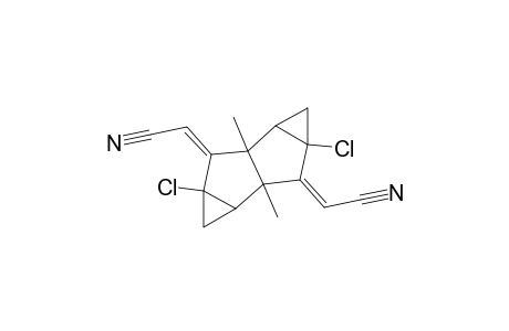 4,9-Dichloro-5,10-bis(cyanomethylene)-1,6-dimethyltetracyclo[4.4.0.0(2,4).0(7,9)]decane