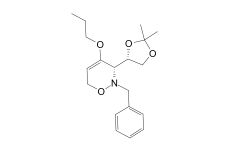 (3S,4'S)-2-BENZYL-3-(2',2'-DIMETHYL-1',3'-DIOXOLAN-4'-YL)-4-PROPOXY-3,6-DIHYDRO-2H-1,2-OXAZINE