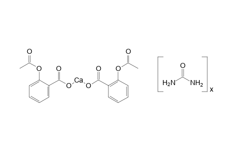 acetylsalicylic acid, calcium salt, compound with urea