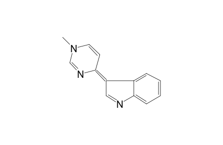 (3Z)-3-(1-Methyl-4(1H)-pyrimidinylidene)-3H-indole