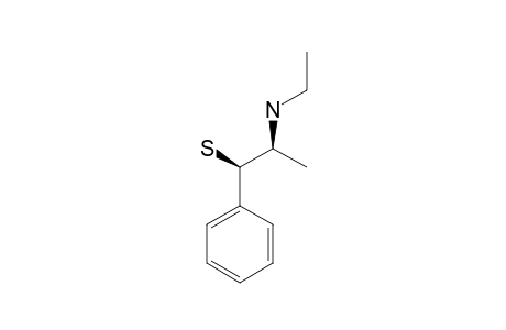 2-(Ethylamino)-1-phenylpropan-1-thiol, (erythro)