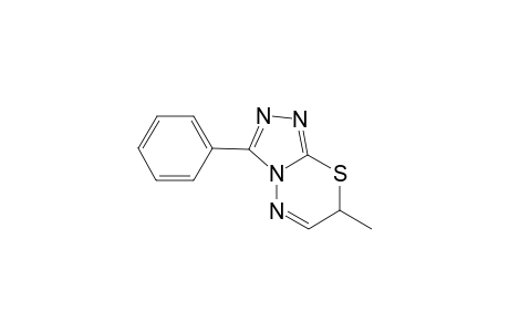 6-Methyl-3-phenyl-7H-s-triazolo[3,4-b][1,3,4]thiadiazine