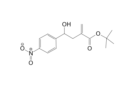 Tert-Butyl 4-Hydroxy-2-methylene-4-(4-nitrophenyl)butanoate