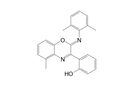 2-(2-(2,6-Dimethylphenylimino)-5-methyl-2H-benzo[b][1,4]oxazin-3-yl)phenol